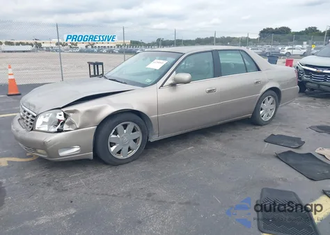 2004 Cadillac Deville Dts из США, поврежденный, VIN 1G6KF57934U165034